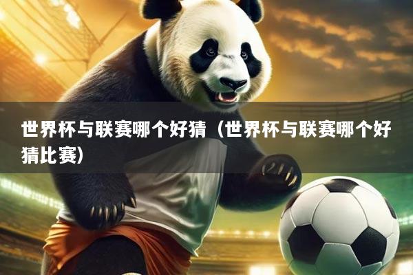 世界杯与联赛哪个好猜（世界杯与联赛哪个好猜比赛）