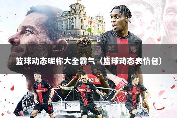 篮球动态昵称大全霸气（篮球动态表情包）